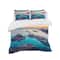 Designart 'Blue Sicily Island' Coastal Bedding Set - Duvet Cover & Shams